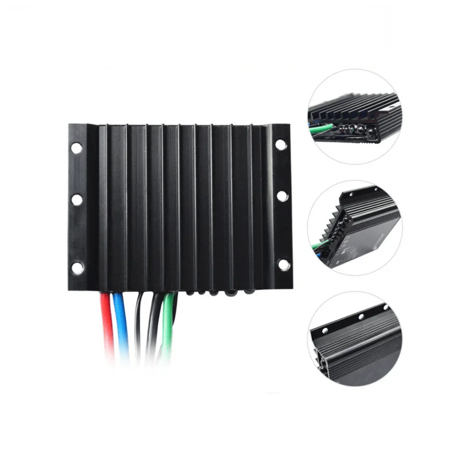Phocos CIS 12V to 24V 20A single load charge controller timer positive ground - Image 2