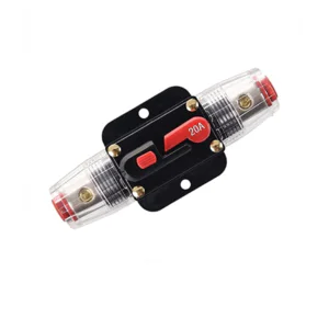 20A 12/24V Inline Resettable Circuit Breaker System, DC