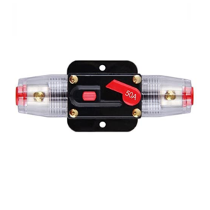 50A 1224V Inline Resettable Circuit Breaker System, DC