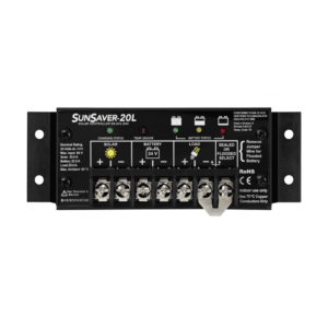 MorningStar SunSaver 20A 24V PWM Charge Controller with LVD02