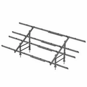 10 Panel, 30deg, Polar Racking, Ground Mounting Kit (Older Model)