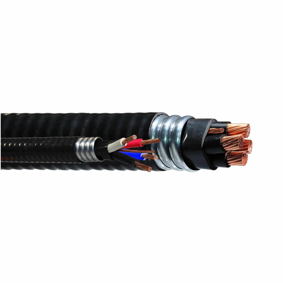 TECK 10-3C CU 600V AIA, Black (10awg, 3 wires, #12 Ground) (Sold by the Foot)