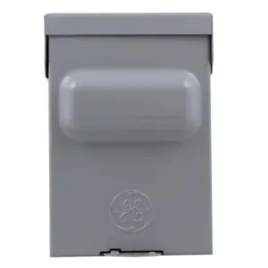 GE, 60 Amp 240-Volt Non-Fuse Metallic AC Disconnect