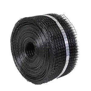 Kinetic Solar KHSG6-M Rodent Guard Mesh, Black, 6″ Wide, 100 feet rolls