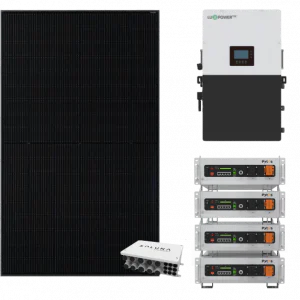 14-Panel,12KW Luxpower Inverter, Pytes Lithium Battery, Hybrid Off-Grid Kit