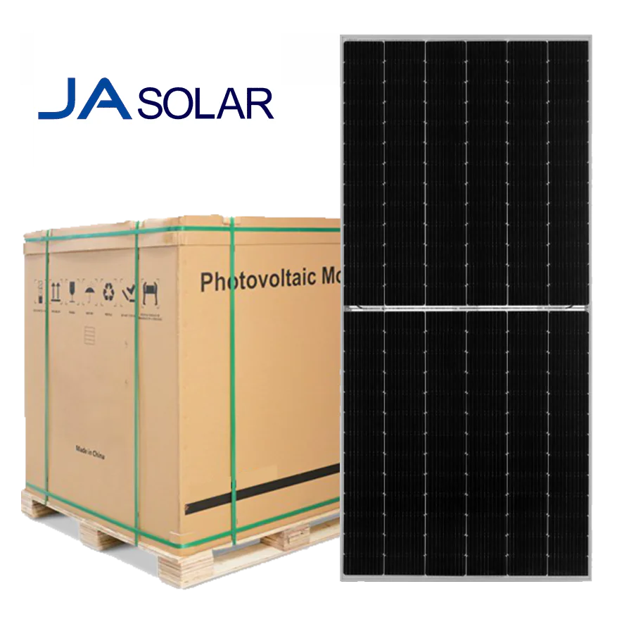 FULL PALLET (31 Pieces) JA Solar JAM66D45-610/LB 610W Bifacial