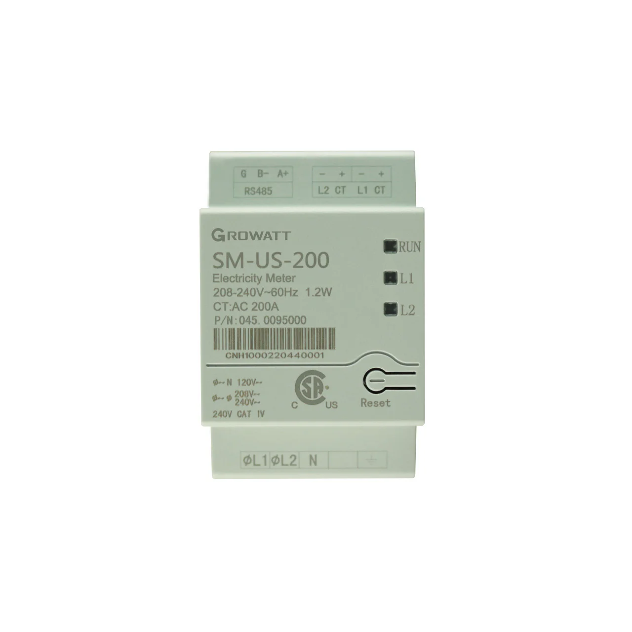 Growatt - Smartmeter US 120/240V - 333mV