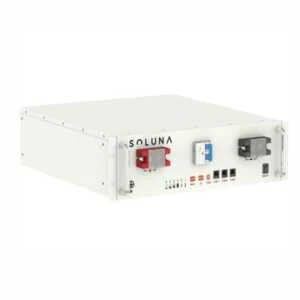 Soluna EVO 5K Pack, 5.12kWh pack, 8000 cycles at 90% DOD